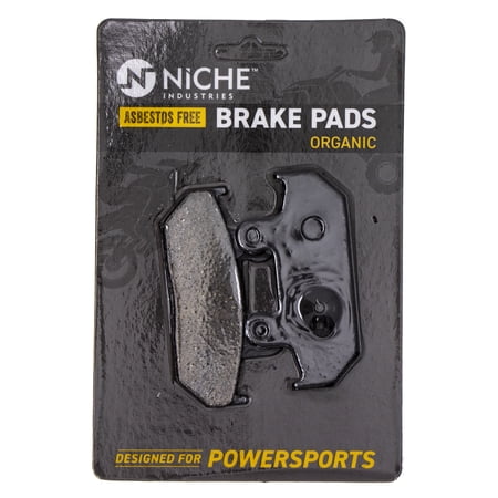 Niche Brake Pad Set Suzuki Burgman 650 400 69100-10860 69102-05890 Rear Organic 519-KPA2560D