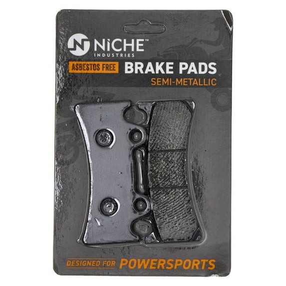 Niche Brake Pad Set Yamaha FZR1000 YZF750R 4FM-W0045-30-00 Front Semi-Metallic 519-KPA2472D