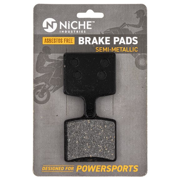 Niche Brake Pad Set Yamaha Sidewinder LTX MTX RTX SR Viper Rear Semi-Metallic 519-KPA2643D