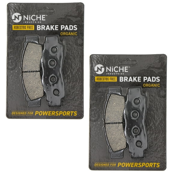 Niche Brake Pad Set Yamaha YXZ1000R Wolverine RMAX 2HC-25805-00 Organic 2 Pack 519-KPA2365D