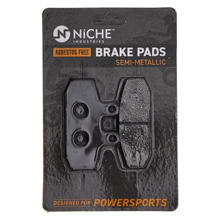 Niche Brake Pad Set for Aprilia Mana 850 GT AP8133798 Rear Semi-Metallic 519-KPA2451D