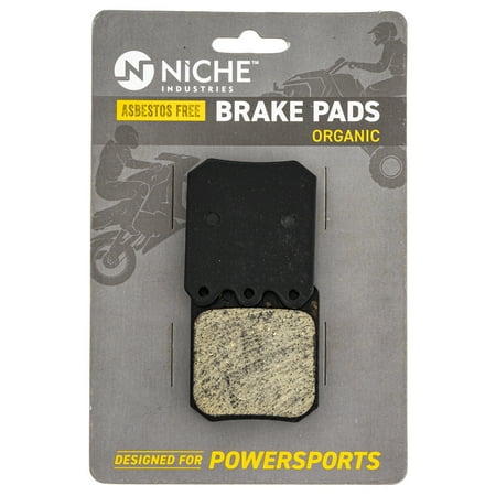 Niche Brake Pad Set for Arctic Cat 0702-229 1702-429 Rear Organic 519-KPA2652D