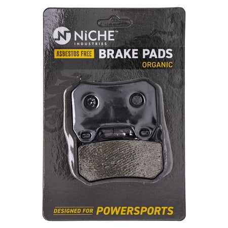 Niche Brake Pad Set for BMW K1200LT R1200CL 34217680375 34217680374 Rear Organic 519-KPA2572D