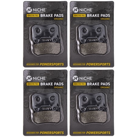 Niche Brake Pad Set for BMW K1200LT R1200CL 34217680375 Rear Organic 4 Pack 519-KPA2572D