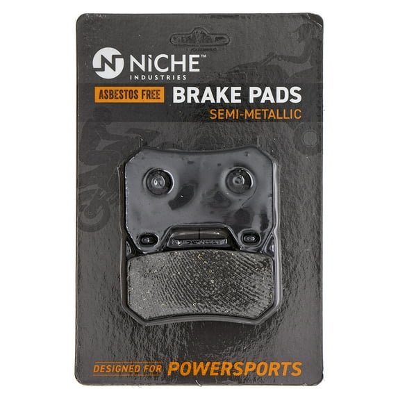 Niche Brake Pad Set for BMW K1200LT R1200CL 34217680375 Rear Semi-Metallic 519-KPA2457D