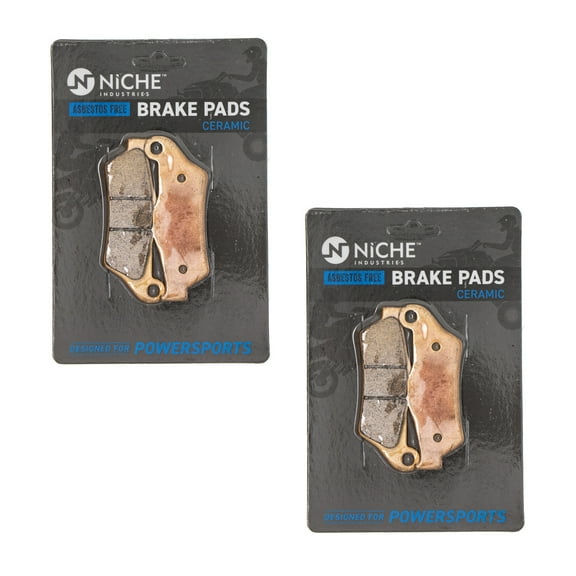 Niche Brake Pad Set for Ducati Multistrada 1200 Ceramic Motorcycle 2 Pack 519-KPA2503D
