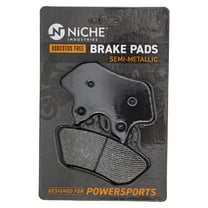 Niche Brake Pad Set for Harley-Davidson Softail Semi-Metallic Motorcycle 519-KPA2386D