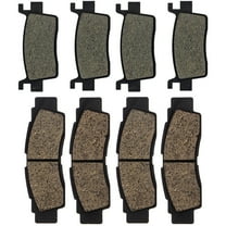 Niche Brake Pad Set for Kawasaki Teryx KRX4 1000 43082-0196 43082-0197 Organic MK1012648