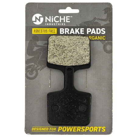 Niche Brake Pad Set for Polaris Indy 600 RMK Switchback 800 Assault Rear Organic 519-KPA2672D