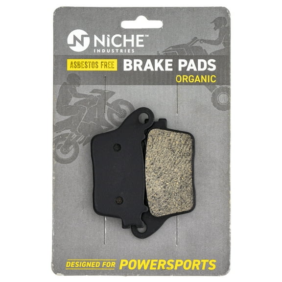 Niche Brake Pad Set for Rear Honda CBR600RR Organic Motorcycle 519-KPA2418D