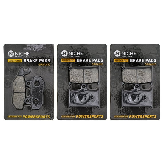 Niche Brake Pad Set for Triumph Sprint GT Tiger Explorer XC Front Rear Organic MK1002751
