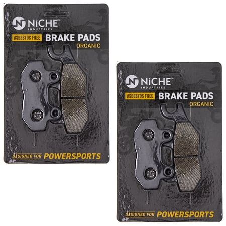 Niche Brake Pad Set for Triumph Tiger 1050 Speed Triple Rear Organic 2 Pack 519-KPA2575D