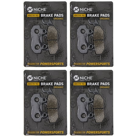 Niche Brake Pad Set for Triumph Tiger 1050 Speed Triple Rear Organic 4 Pack 519-KPA2575D