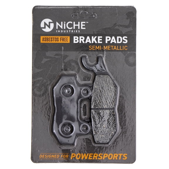 Niche Brake Pad Set for Triumph Tiger 1050 Speed Triple Rear Semi-Metallic 519-KPA2450D