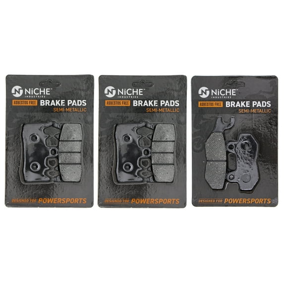 Niche Brake Pad Set for Triumph Tiger Explorer XR Front Rear Semi-Metallic MK1002706
