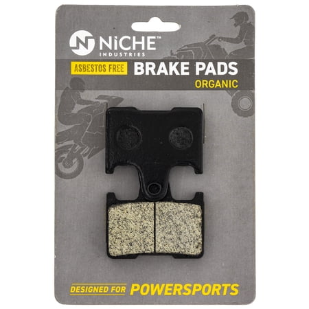Niche Brake Pad Set for Yamaha RX1 RS Vector ER LTX Venture Rear Organic 519-KPA2682D