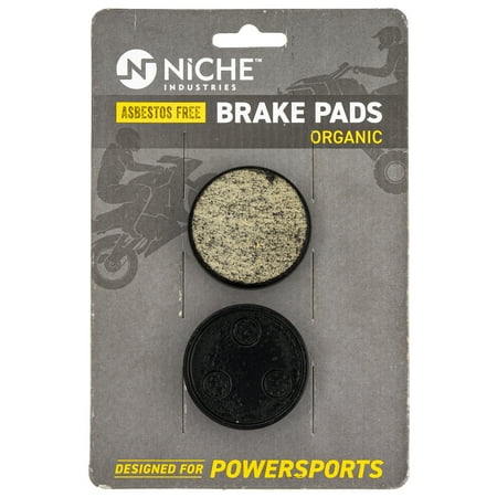 Niche Brake Pad Set for Yamaha VK540 Phazer Venture Ovation Rear Organic 519-KPA2671D
