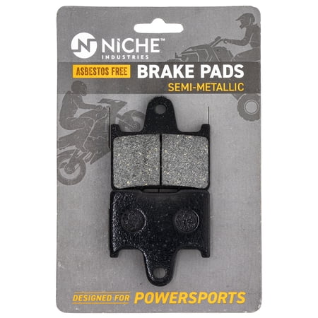 Niche Brake Pad Set for Yamaha Venture XL Phazer 500 Lite Rear Semi-Metallic 519-KPA2649D