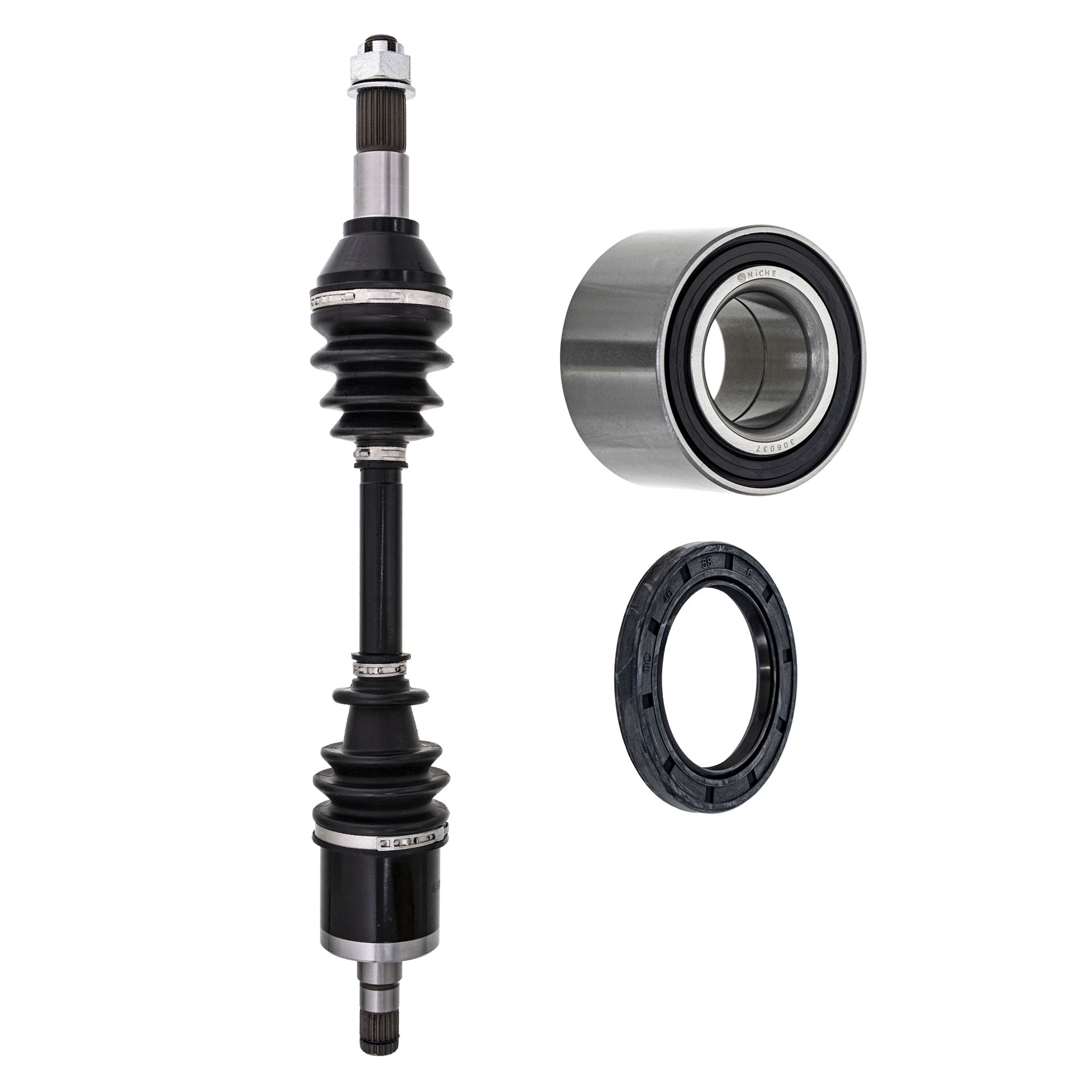 Niche CV Axle Bearing Seal Kit for CanAm 705401115 Outlander 650 800R