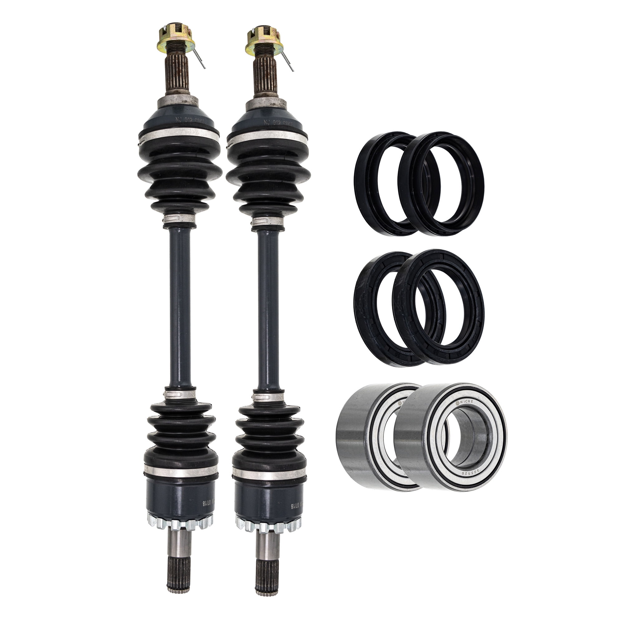 free ＆　easy Amazon.com: NICHE Front Right CV Axle Drive Shaft for