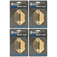 thumbnail image 1 of Niche Ceramic Front Rear Brake Pad Set for Polaris RMK 800 Snowmobile 4 Pack 519-KPA2335D, 1 of 4