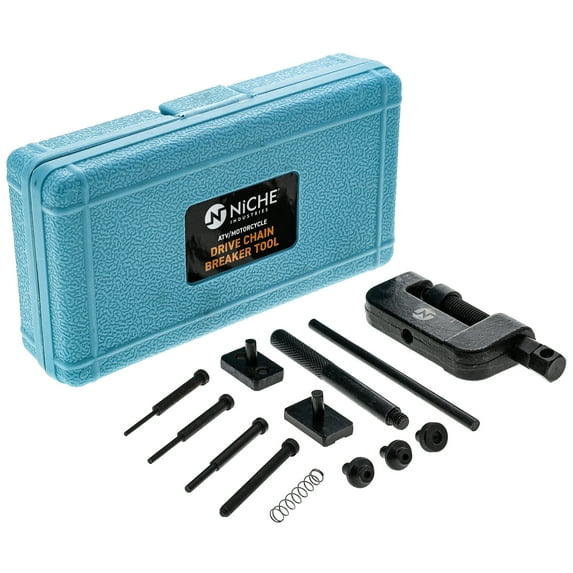 Niche Chain Cutter Breaker Rivet Tool Kit for ATV Bike Motorcycle 13-Piece Set 519-CDC2223B