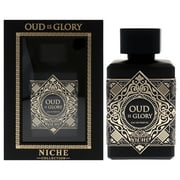 مجموعة Niche Collection - Oud Is Glory من Khalis للرجال - بخاخ EDP سعة 3.4 أونصة