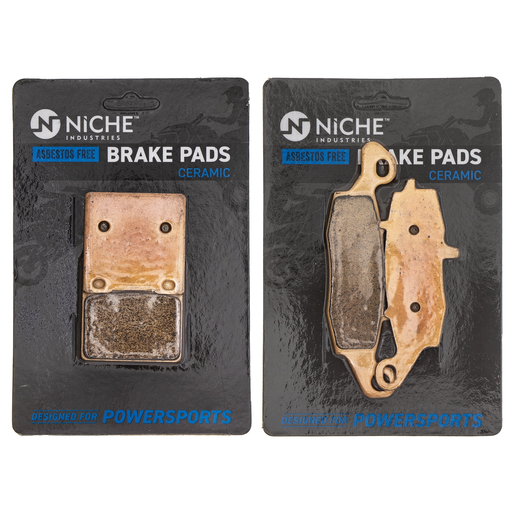 Niche Complete Ceramic Brake Pad Set for Suzuki GS500 Motorcycle