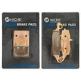 thumbnail image 1 of Niche Complete Ceramic Brake Pad Set for Suzuki GS500 Motorcycle MK1002504, 1 of 9