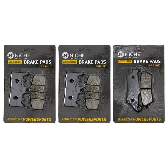 Niche Complete Organic Brake Pad Set for BMW S1000XR Motorcycle MK1002705