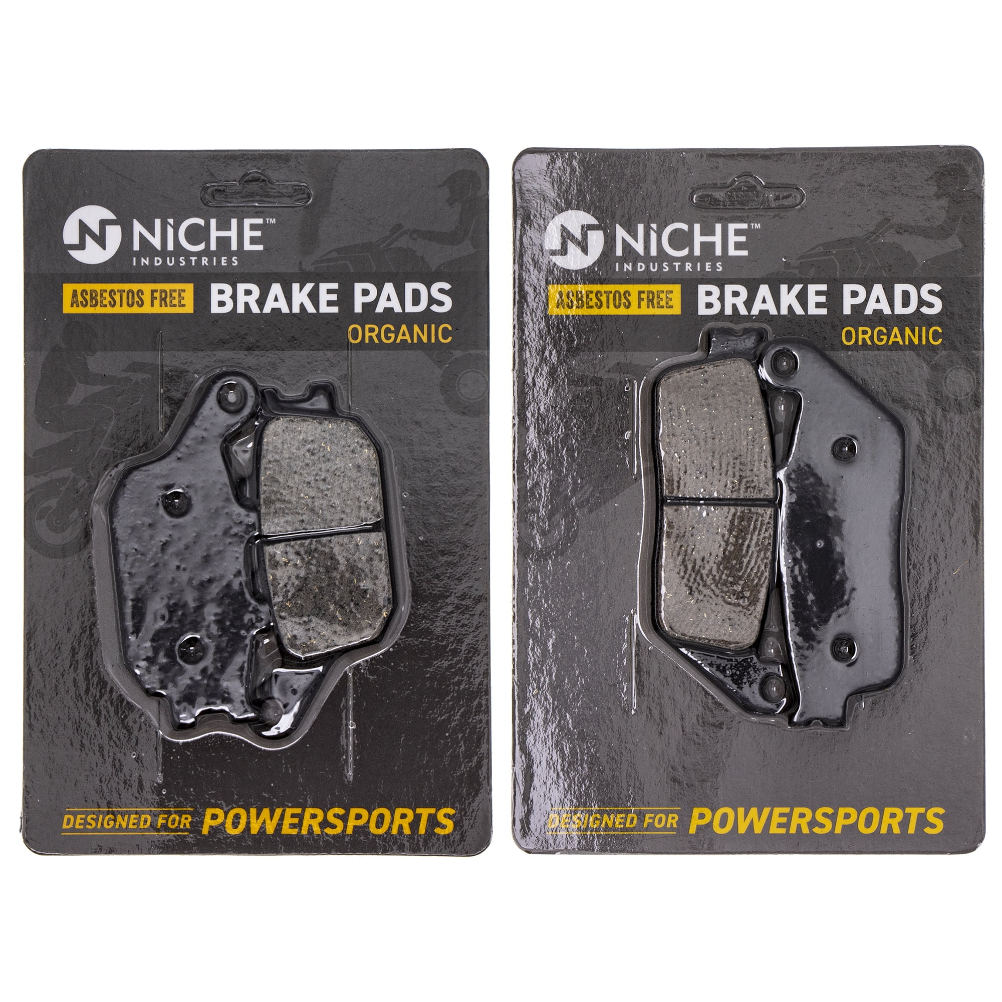 Front & Rear Brake Pads Set - Sintered Copper-Based, Compatible With Honda Goldwing GL1800 2001-2017, ST1300, Varadero