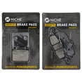 thumbnail image 1 of Niche Complete Organic Brake Pad Set for Vulcan 1500 Motorcycle MK1002512, 1 of 9