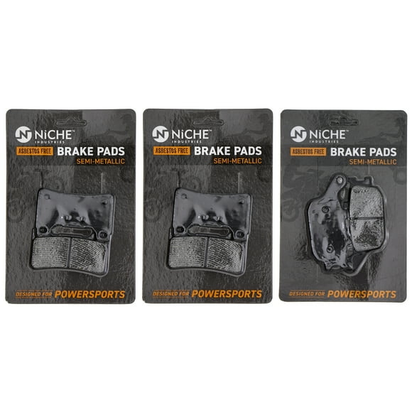 Niche Complete Semi-Metallic Brake Pad Set for Honda CBR600RR Motorcycle MK1002462
