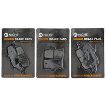 Niche Complete Semi-Metallic Brake Pad Set for Suzuki Boulevard Motorcycle MK1002517