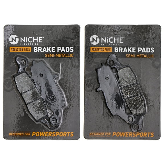 Niche Complete Semi-Metallic Brake Pad Set for Vulcan 1500 Motorcycle MK1002511