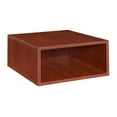 thumbnail image 1 of Niche Cubo Half Size Stackable Storage Cube- Warm Cherry, 1 of 5