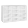 thumbnail image 1 of Niche Cubo Storage Set- 12 Half Size Cubes- White Wood Grain, 1 of 4