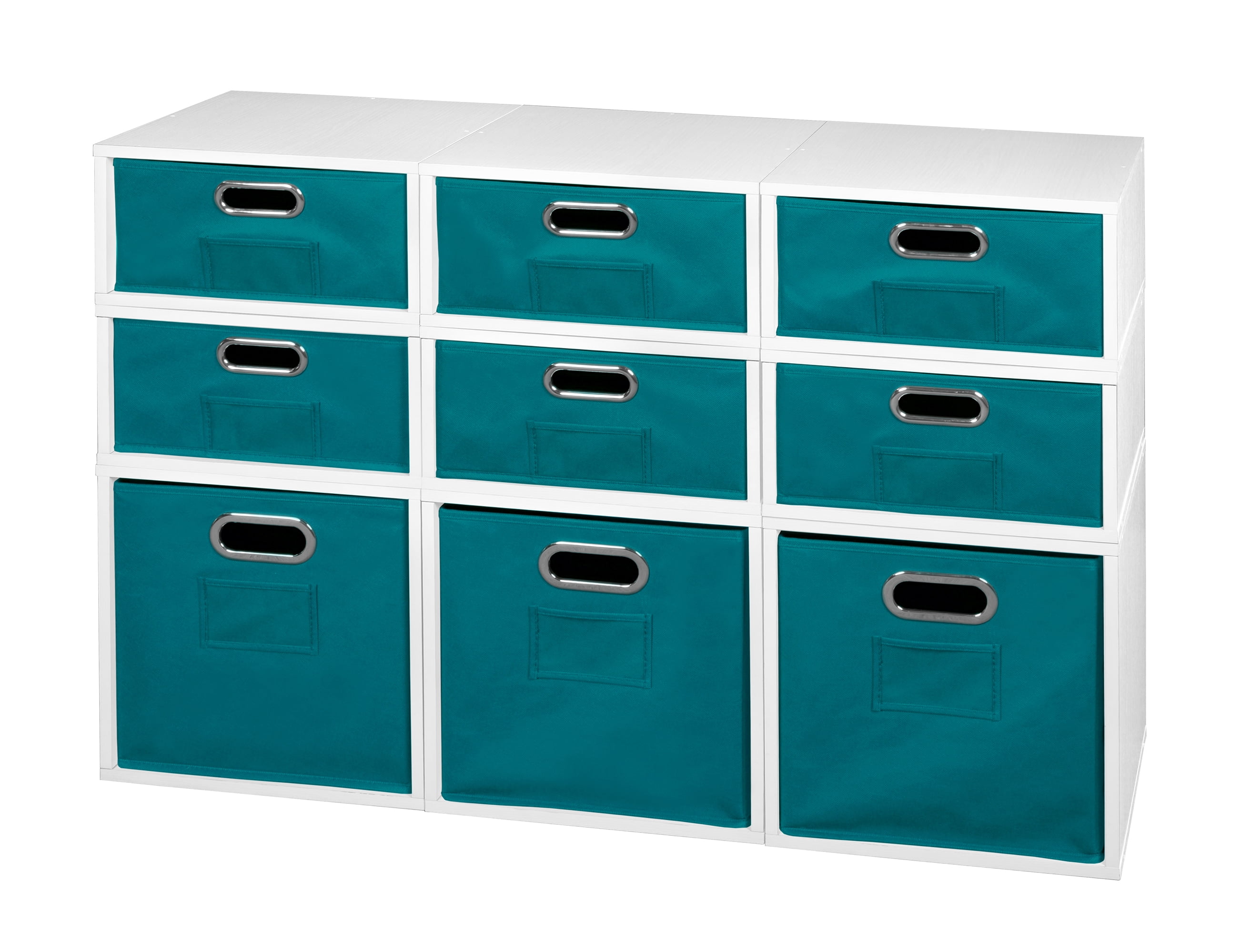 Niche Cubo Storage Set 3 Full Cubes/6 Half Cubes with Foldable Storage