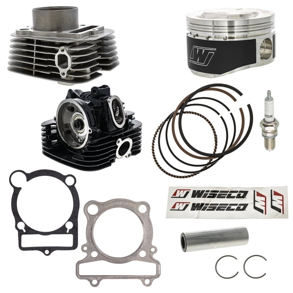 Niche Cylinder Head Wiseco Piston Gasket Kit for Yamaha Raptor Grizzly 350 11:1 MK1012477