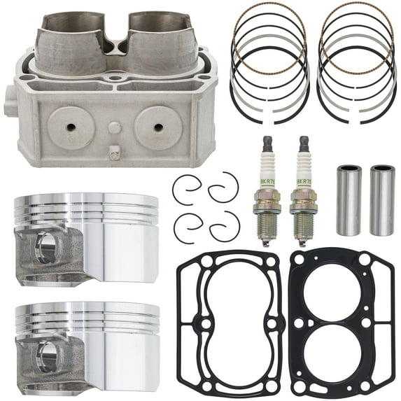 Niche Cylinder Piston Gasket Kit for Polaris Ranger Sportsman 800 5254357 (80mm) MK1003421