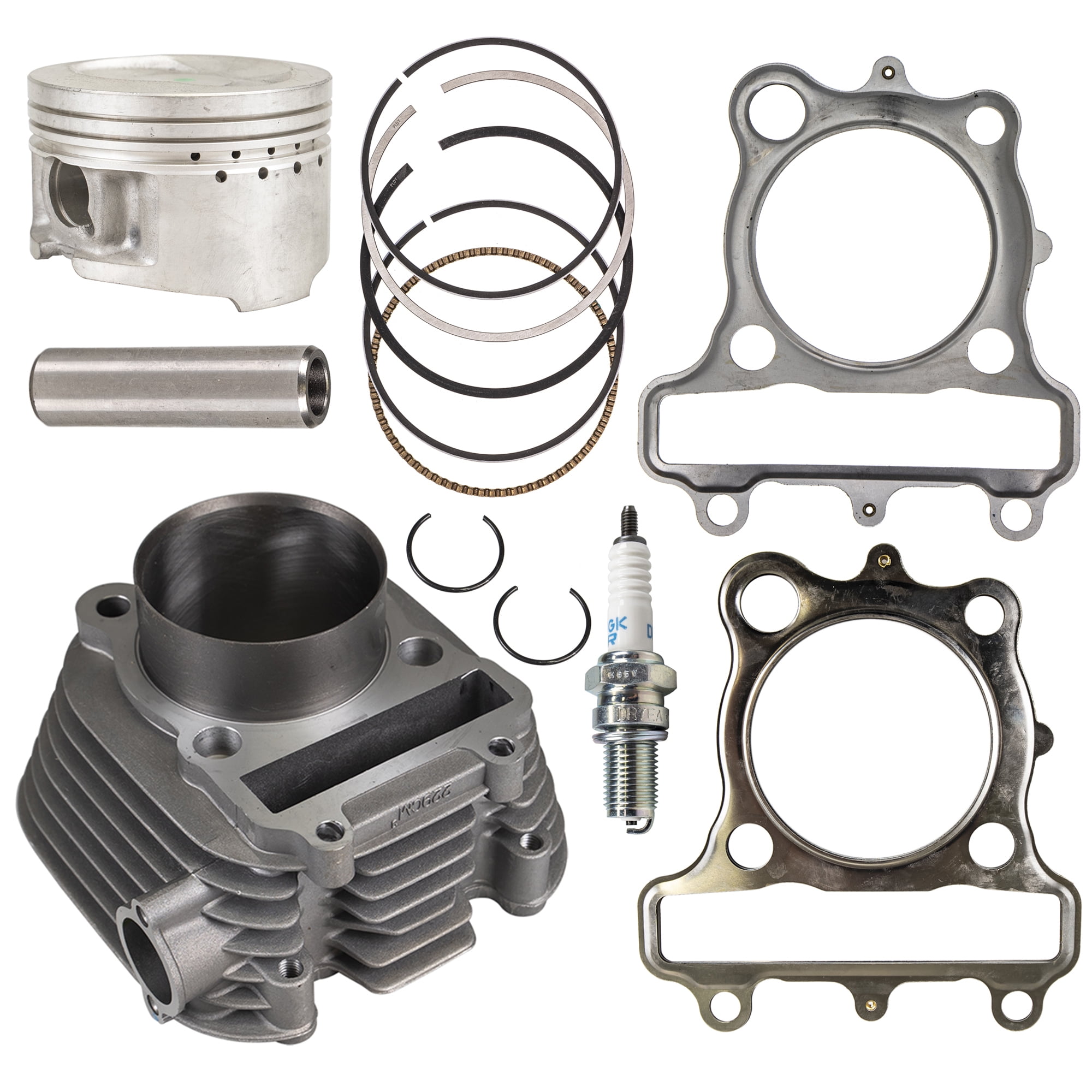 Niche Cylinder Piston Kit for Yamaha Moto-4 Timberwolf 250 4BD-11310 ...