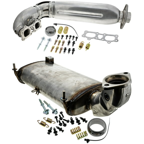 Niche Exhaust Kit Muffler Silencer Header Manifold for Polaris RZR XP 1000 MK1014445