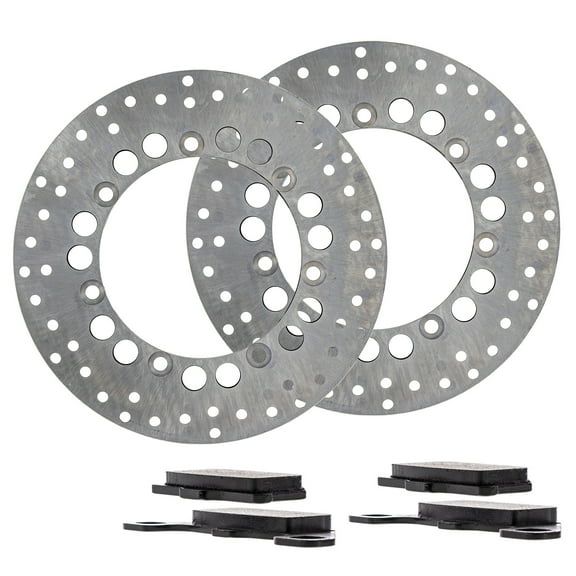 Niche Front Brake Pad Rotor Kit for Kawasaki Voyager XII ZG1200B Semi Metalllic MK1008123