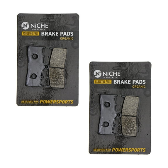Niche Front Brake Pad Set for BMW R1150GS Organic Motorcycle 2 Pack 519-KPA2545D