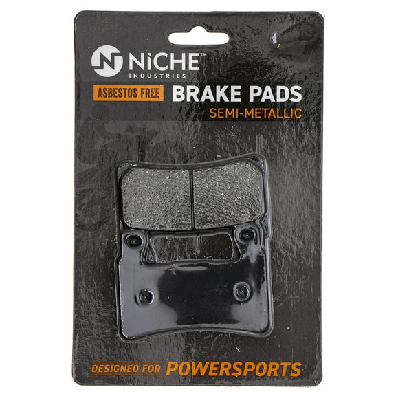 Niche Front Brake Pad Set for Honda CBR900RR Semi-Metallic Motorcycle 519-KPA2310D