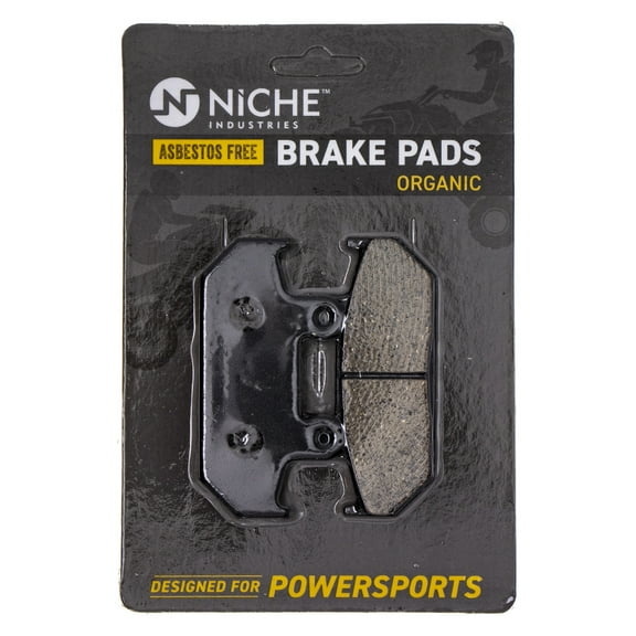 Niche Front Brake Pad Set for Honda Goldwing 1500 Organic Motorcycle 519-KPA2409D