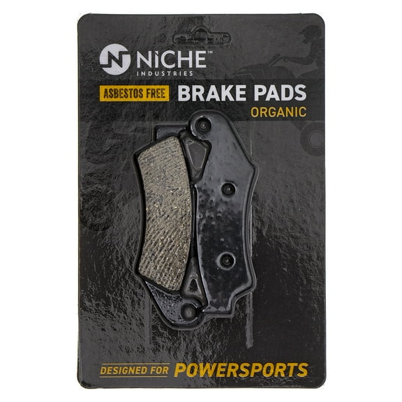 Niche Front Brake Pad Set for Honda XR250R Organic Motorcycle 519-KPA2529D
