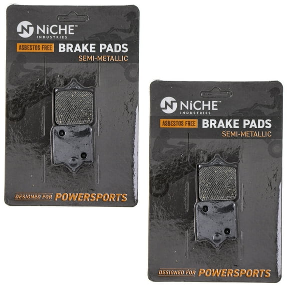 Niche Front Brake Pad Set for KTM 990 Semi-Metallic Motorcycle 2 Pack 519-KPA2466D