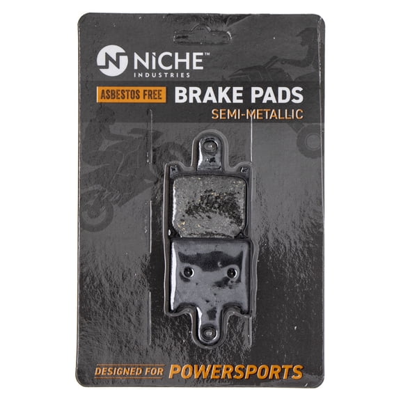 Niche Front Brake Pad Set for Kawasaki Ninja ZX6R Semi-Metallic Motorcycle 519-KPA2439D