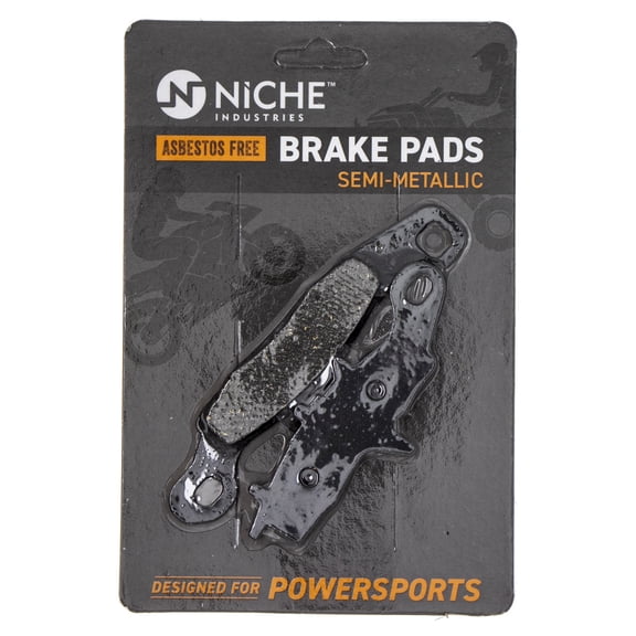 Niche Front Brake Pad Set for Suzuki RM100 Semi-Metallic Motorcycle 519-KPA2421D